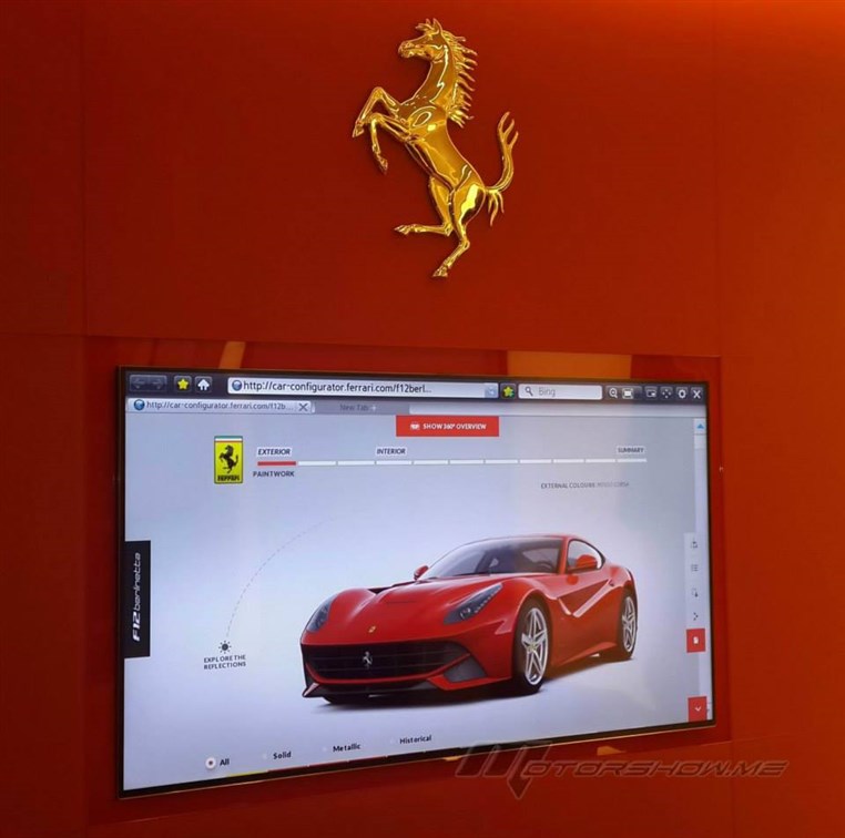Ferrari Showroom Opening in Verdun
